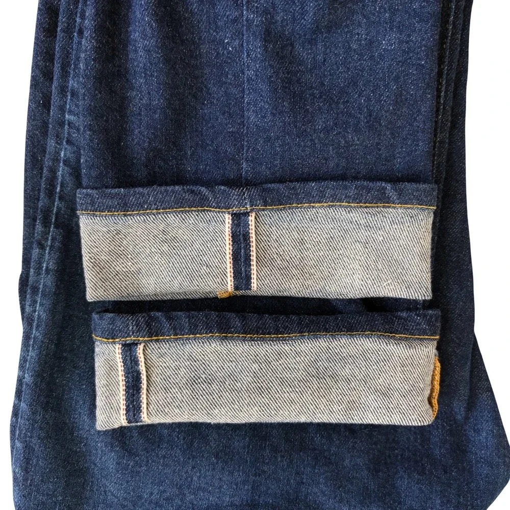 SHOCKOE ATELIER Selvedge Raw Denim Jeans Size 30 x 30 Armstrong Slim Fit USA